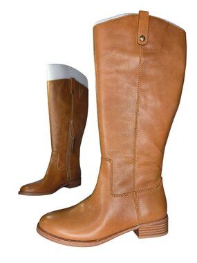 I.N.C. International Concepts Fawne Leather Knee High Boots, Size: 9 M